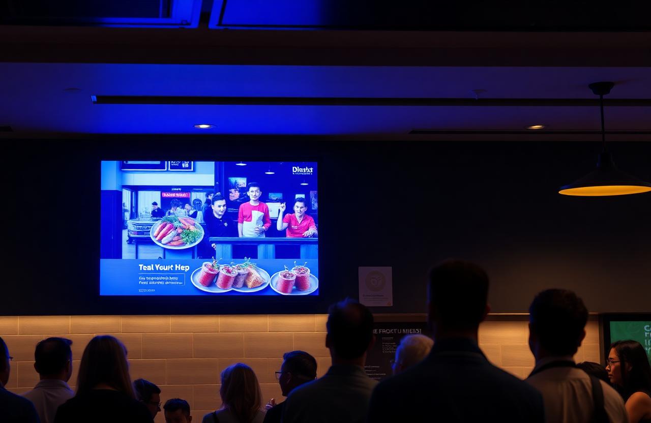 Indoor Digital Billboard Advertising